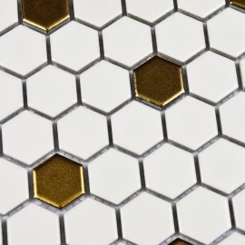 Мозаика Babylon Gold matt 26x30