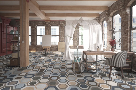 Tripoli Hexa (ITT Ceramic)