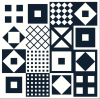 TWENTY Blues nat Mix 20x20