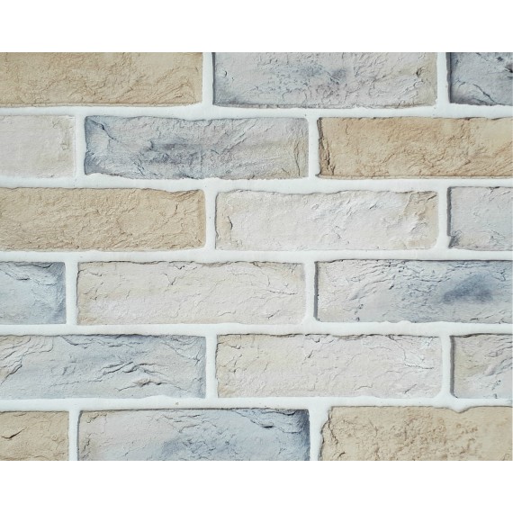 Декоративный кирпич  Искусственный камень 1-20-08 Эскориал 6.5x21