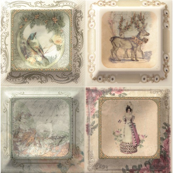 Плитка DECOR SHAPES 20*20 MIX