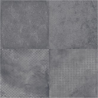 Magnus Graphite Decor 60x60 матовая