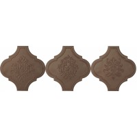 Satin Dec Arabesque Tufo 14.5x14.5