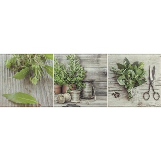 Декор Salerno glass kitchen 3 20х60