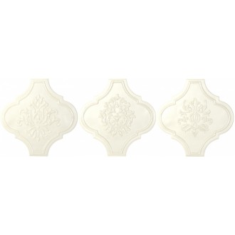 Satin Dec Arabesque Seta 14.5x14.5