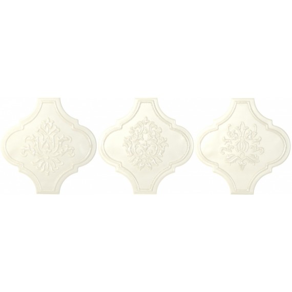 Керамогранит Satin Dec Arabesque Seta 14.5x14.5