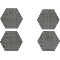 Codicer Skyline Hex 25 Anthracite (Mix) 25x22