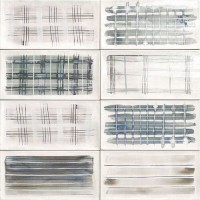 Плитка PT02918 Deco Aquarel Grey 15x30