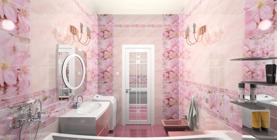 Керамическая плитка Букет BELLEZA