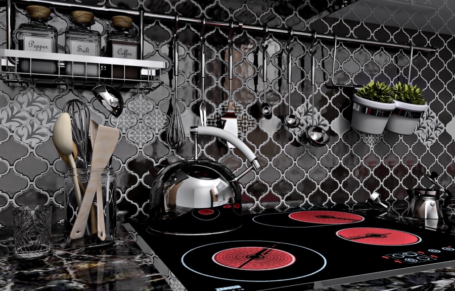 Плитка Арабески глянцевый Kerama Marazzi