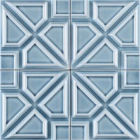 MILA6 MILANO CIELO Craquele 13X13
