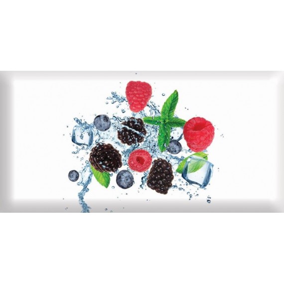 Плитка 325501 Вставка Биселадо Фрукты 10*20 (микс)