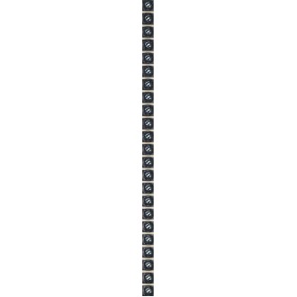 Бисер 5 Карандаш черный 24,6х0,9
