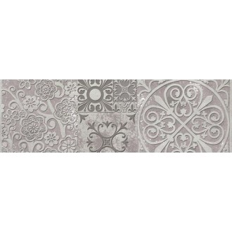 Бордюр Амалфи серый 9.5х30