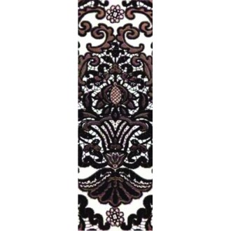 Бордюр Органза 5 40x13.2 черн мат
