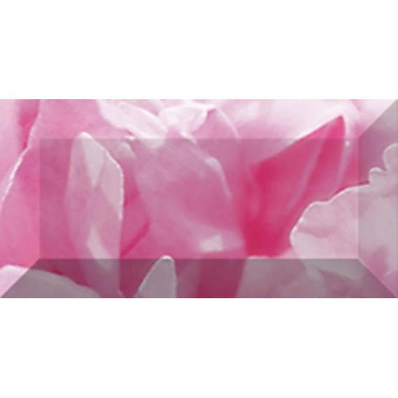Керамическая плитка Бордюр рельефный Peony br1020D281-1 20х10
