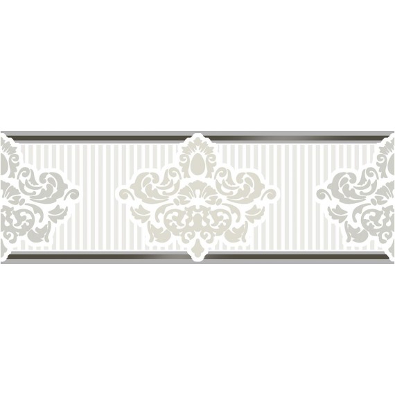 Керамическая плитка Бордюр 906 Плитка Valentino 10x29.5