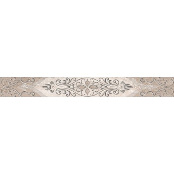 Керамическая плитка Бордюр Ascoli Grey Classico 7.5x63