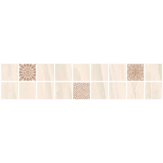 Керамическая плитка Бордюр Classic Precious Mosaic 6.5х30