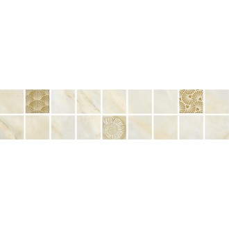 Бордюр Shell mosaic 6.5x30
