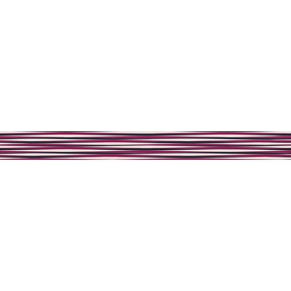 Керамическая плитка Бордюр Stripes бордо 5х50