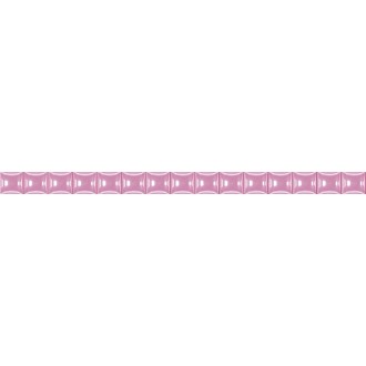 Бордюр Stripes бусинка лиловый 1,3х20