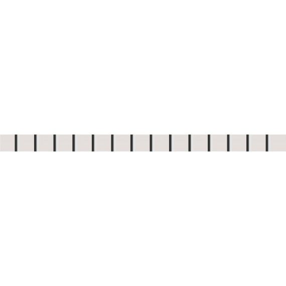 Керамическая плитка Бордюр Universal Notch Beige 1,5х25