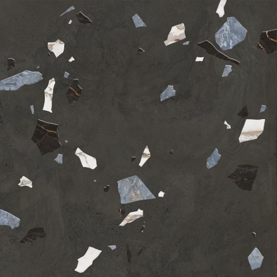 Керамогранит Войд 1Д темно-серый 60х60