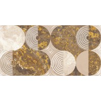 Вставка Ричмонд D коричневая 30х60