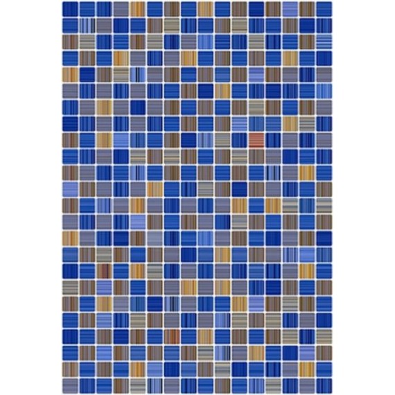 Керамическая плитка Гламур 2Т Blue 27.5x40