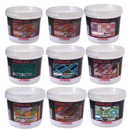 Декоративные добавки для затирок (LITOKOL)