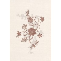 Декор Мишель 7С тип 1 бежевый 27.5x40