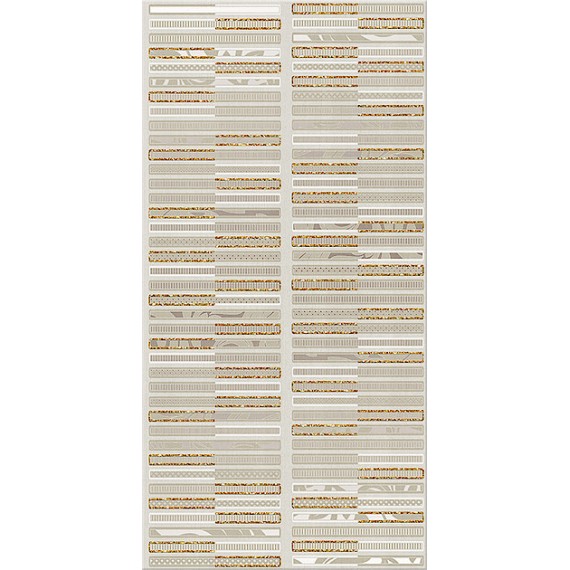 Керамическая плитка Декор Aura Marfil Geometria 31,5x63