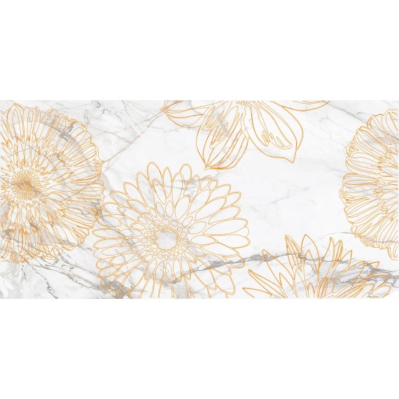 Керамическая плитка Декор Briere Flower 2 300x600