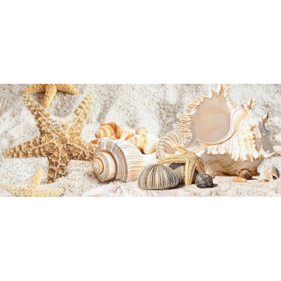 Керамическая плитка Декор Caliza Beige Mare 2 20.1x50.5