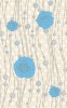 Декор Flora Azure 25х40