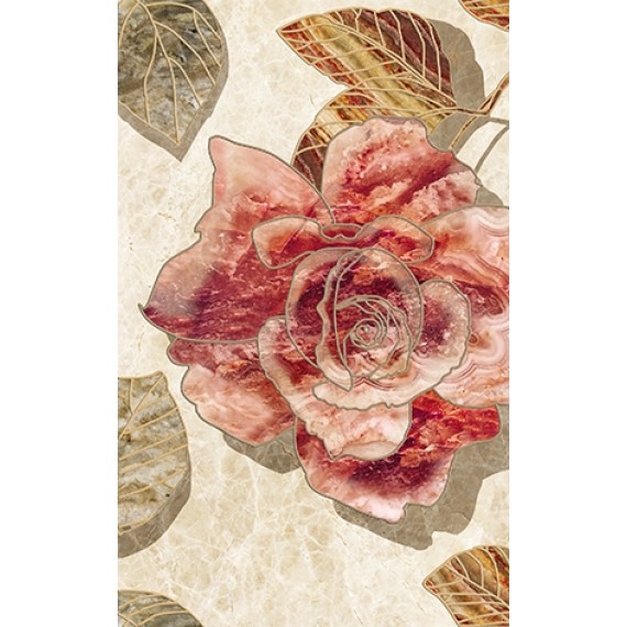 Керамическая плитка Декор Illyria flowers-1 25x40