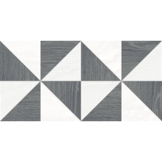 Декор Mania Anais серый 25х50