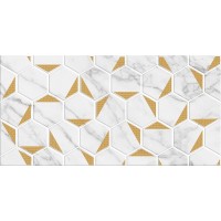 Декор Marble Gold белый 30х60