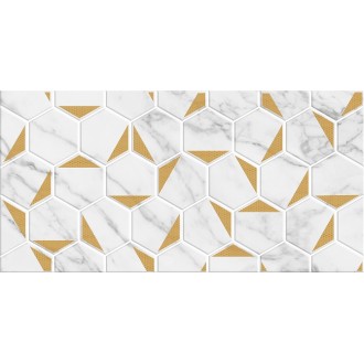 Декор Marble Gold белый 30х60