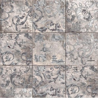 Декор SINGAPUR GREY 20*20