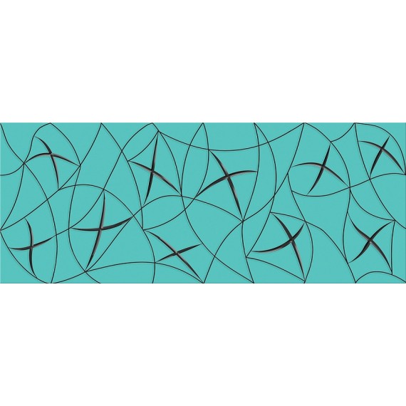 Керамическая плитка Декор VELA TIFFANI STELLA 20,1x50,5