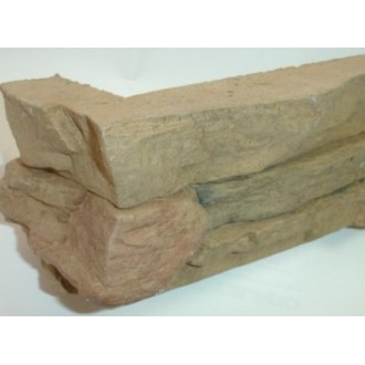 Искусственный камень 1-00-00 Арагон Угловой элемент 23,3х7х12,3