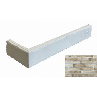 Искусственный камень 1-00-12 Ригельный кирпич Угловой