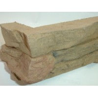 Искусственный камень 1-06-52 Безенгийская стена Угловой элемент 19х9х9.5