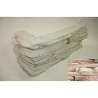 Искусственный камень 1-20-04 Терскол Угловой элемент 21x9x11