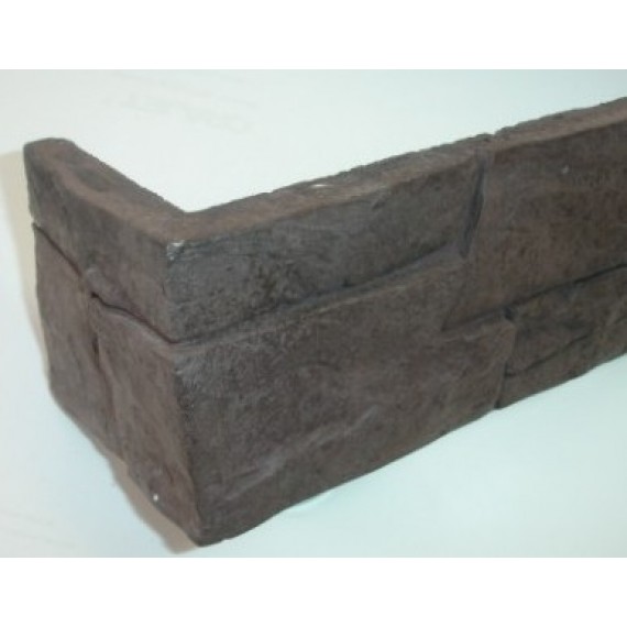 Декоративный камень  Искусственный камень 1-35-01 Безенгийская стена Угловой элемент 19х9х9.5