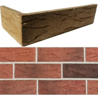 Искусственный камень 1-45-02 Авентин Угловой элемент 24x 7x0.8