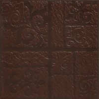 Каир 4Д клинкерная коричневый рельеф 29.8х29.8