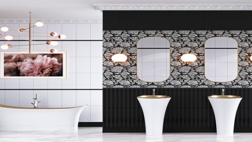 Керамическая плитка Катрин (Нефрит Керамика)